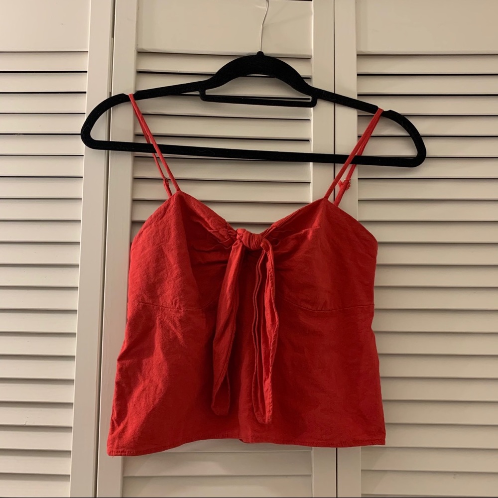 front tie top